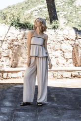 Pantaloni a gamba larga Sandy Toes