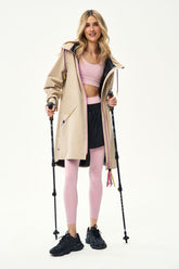 Dlhý nepremokavý kabát Soft Dunes