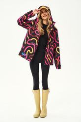 Bunda do dažďa na veterné cesty