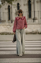 Move On weite Denim-Hose