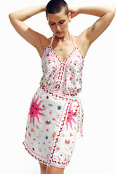 Tie-front top from From The Coast