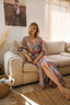 Sjana long dress with binding
