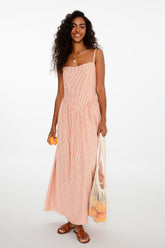 Summer Serenade midi-jurk