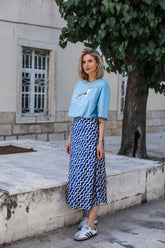 jupe midi Notte Mare