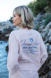 Leinen-Bindeshirt von Ocean Air