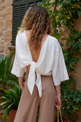 Ivory Moon multiway blouse