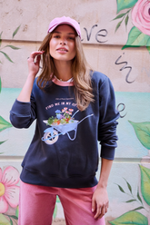 Blumen Büro Sweatshirt