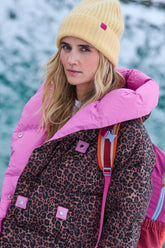 Alaska Pink Panther double-sided winter jacket