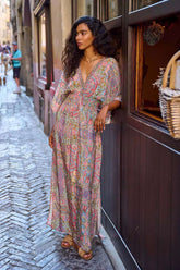 Hippie-Seele Maxikleid