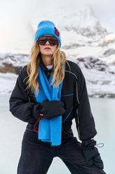 Retro Ethno winter jacket with gloves