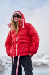 Rebel Frost winter jacket with detachable sleeves