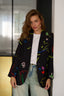 Botanische Oversize-Jacke