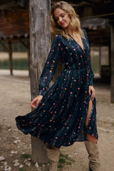 Snowberry waisted dress