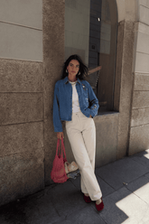 Chemise en denim Trésors du printemps