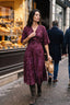 Nightfall Garden Midi Dress