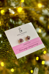 Náušnice s ametystom Soul Stones