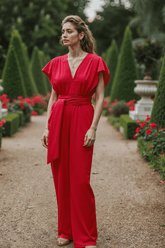 Rotrosen-Multifunktionsanzug