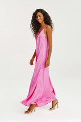 Petunia schulterloses Maxikleid