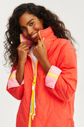 Poppy Citrus Crush double-sided jacket