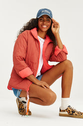 Poppy Choco Mousse double-sided jacket