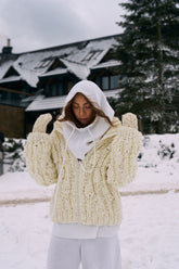 Frosted Cloud Wool Cardigan