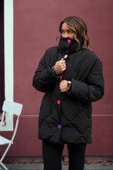 Meribel Dark Candy down jacket