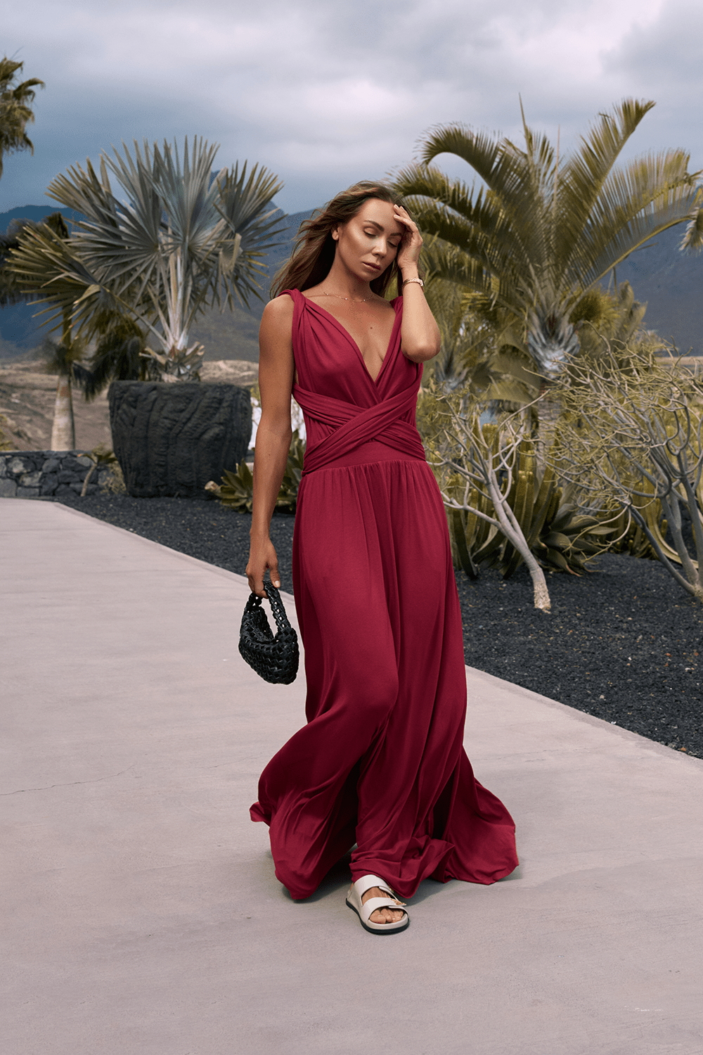 Sukienka infinity maxi Ruby Rose – NAOKO-STORE.com