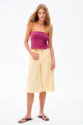 Gentle Living Denim Bermuda Shorts