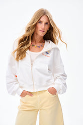 Sweatshirt com Fecho Shell We Dance