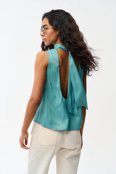 Juicy Chill Tie-Front Blouse