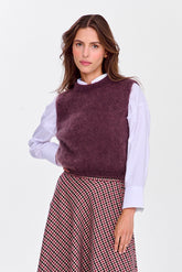 Darkwood Mohair-Weste