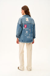 Giacca di jeans Travel Notes