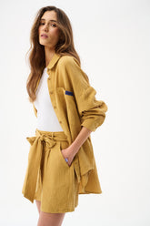 Stay Sunny Muslin Shirt