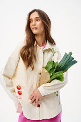 Veste en jean Veggie Society