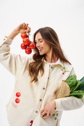 Veggie Society Denim Jacket