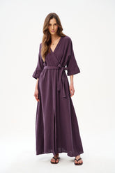 Avenya Long Muslin Dress