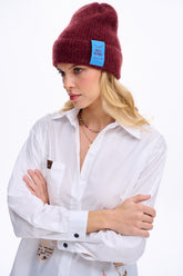 Berretto imbottito Merlot