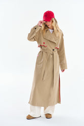 Cross My Heart Trench Coat