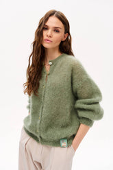 Spring Juice mohair cardigan