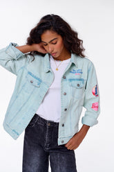 To The Moon and Back denim jacket