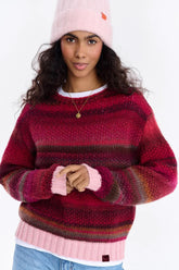 Burning Bloom wool blend sweater