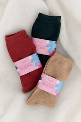 Warm Rythm wool sock set