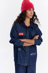 Red Line denim shirt