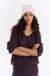 Espresso Bloom Pullover