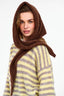 Fular Alpaca Espresso
