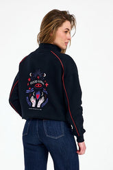 Good Karma Zip-Up Sweatshirt
