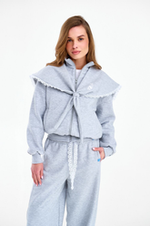 Romantic Storm zip-up sweatshirt