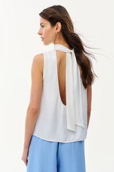 Blouse Nouée Mystic Blush