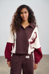 Dancers x Kit Agar Polo sweatshirt