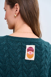 Silent Pine wool sweater